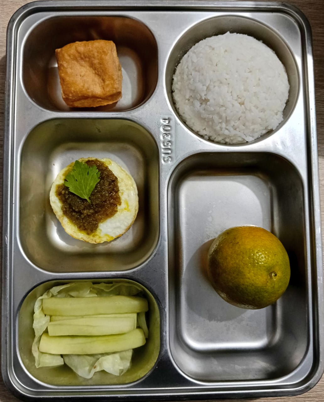 Telur sambal hijau