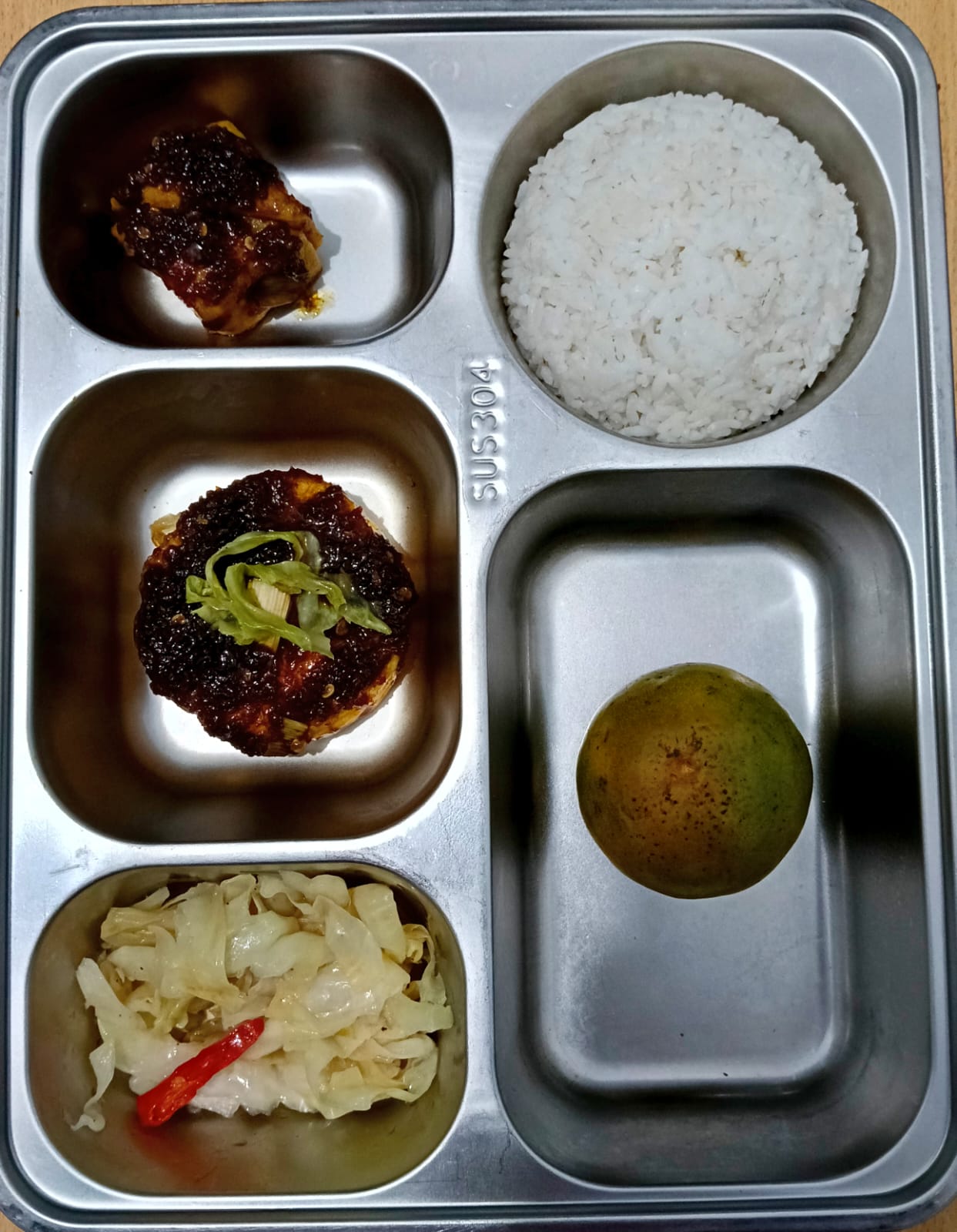 Telur kecap dan tahu kecap